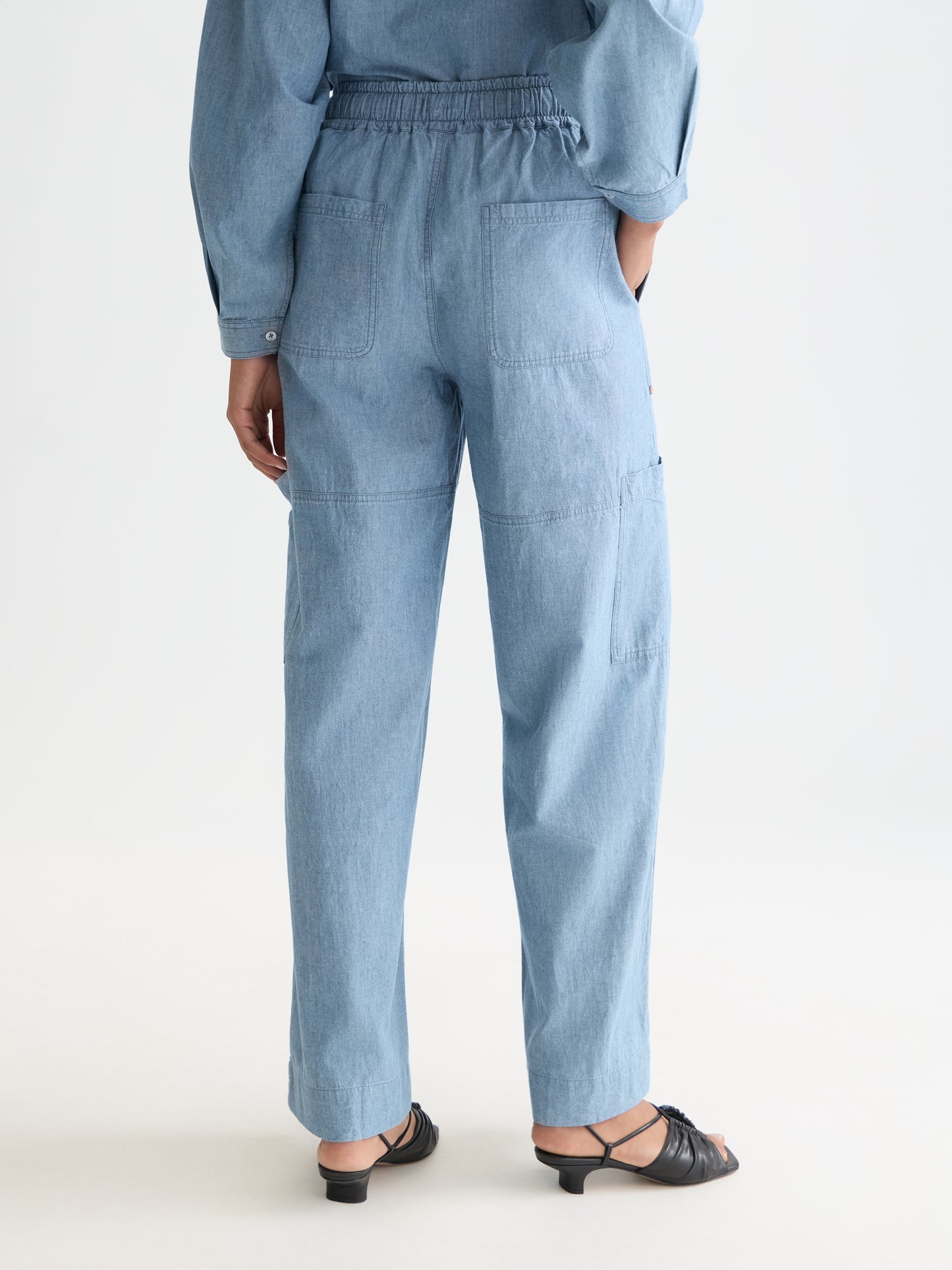 White Smoke מכנסיים ארוכים לנשים Noa SCOTCH & SODA