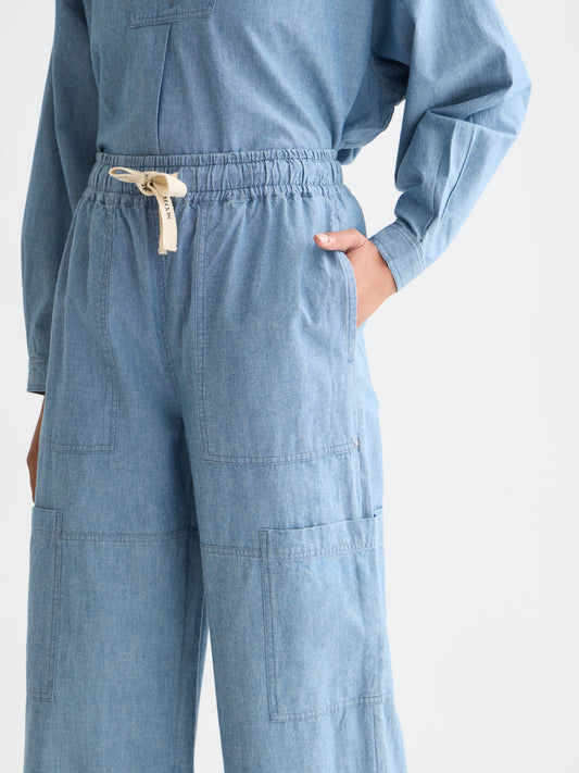 Lavender NOA - BLUE MOON INDIGO LIGHTWEIGHT PANT מכנסיים ארוכים SCOTCH & SODA