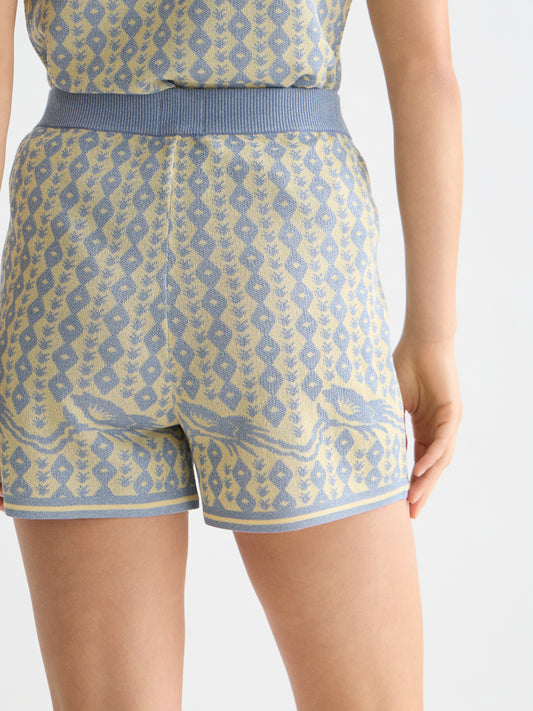 Lavender JACQUARD KNITTED SHORTS מכנסיים קצרים SCOTCH & SODA