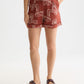 Misty Rose מכנסי שורטס מודפסים לנשים Embroidered SCOTCH & SODA