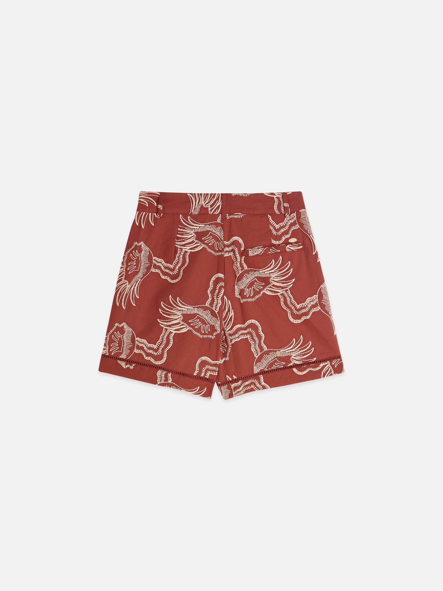 Sienna מכנסי שורטס מודפסים לנשים Embroidered SCOTCH & SODA