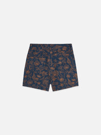 Dark Slate Gray מכנסי שורטס רקומים בגזרה גבוהה לנשים Embroidered SCOTCH & SODA