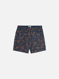 Dark Slate Gray מכנסי שורטס רקומים בגזרה גבוהה לנשים Embroidered SCOTCH & SODA