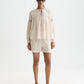 White Smoke מכנסיים קצרים לנשים Embroidered SCOTCH & SODA