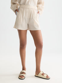Lavender מכנסיים קצרים לנשים Embroidered SCOTCH & SODA