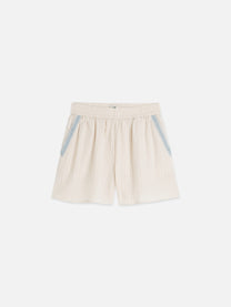 Antique White מכנסיים קצרים לנשים Embroidered SCOTCH & SODA