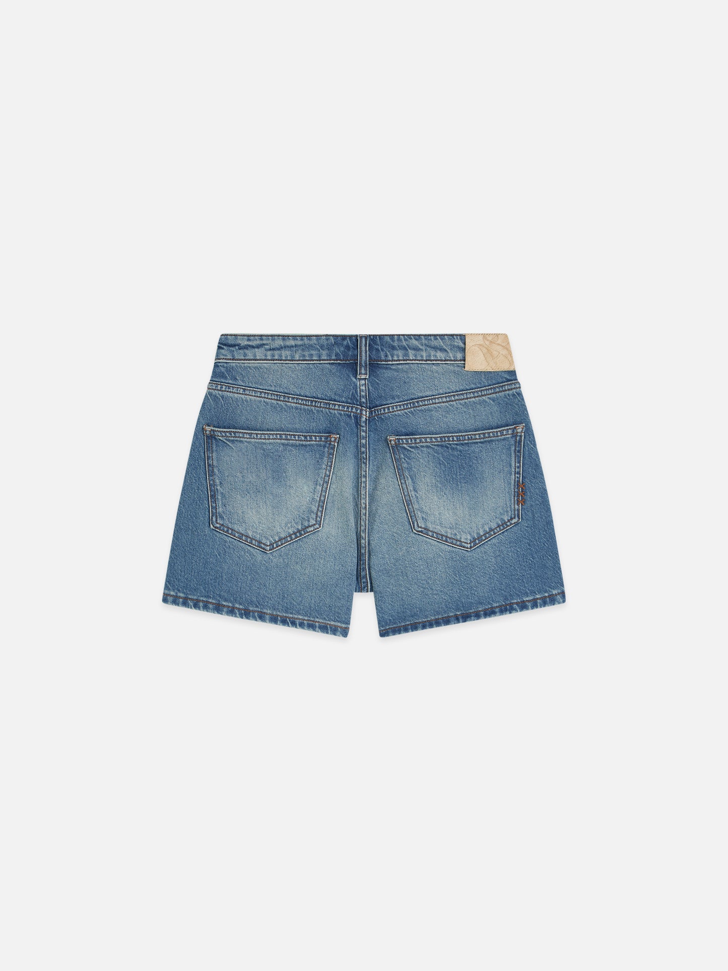 Slate Gray מכנסי ג׳ינס קצרים בגזרת לנשים A SCOTCH & SODA