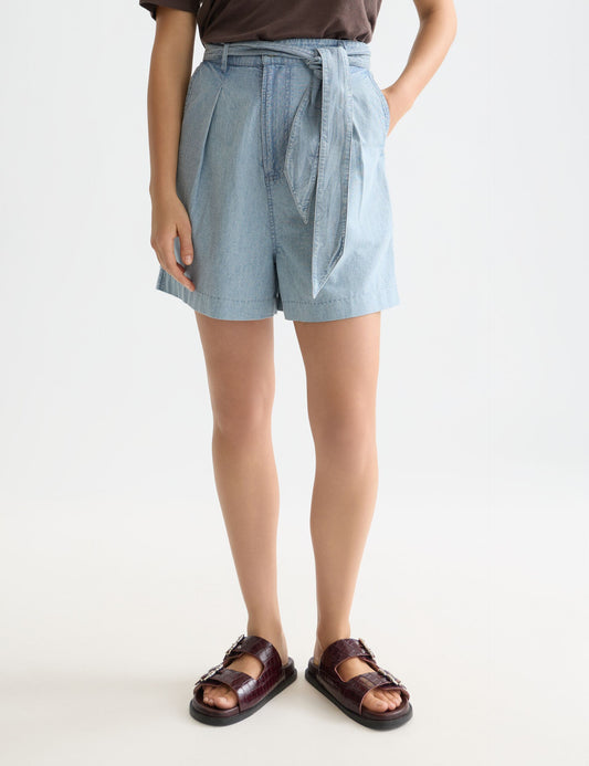 Misty Rose מכנסי שורטס דנים קלילים לנשים Lightweight Indigo SCOTCH & SODA