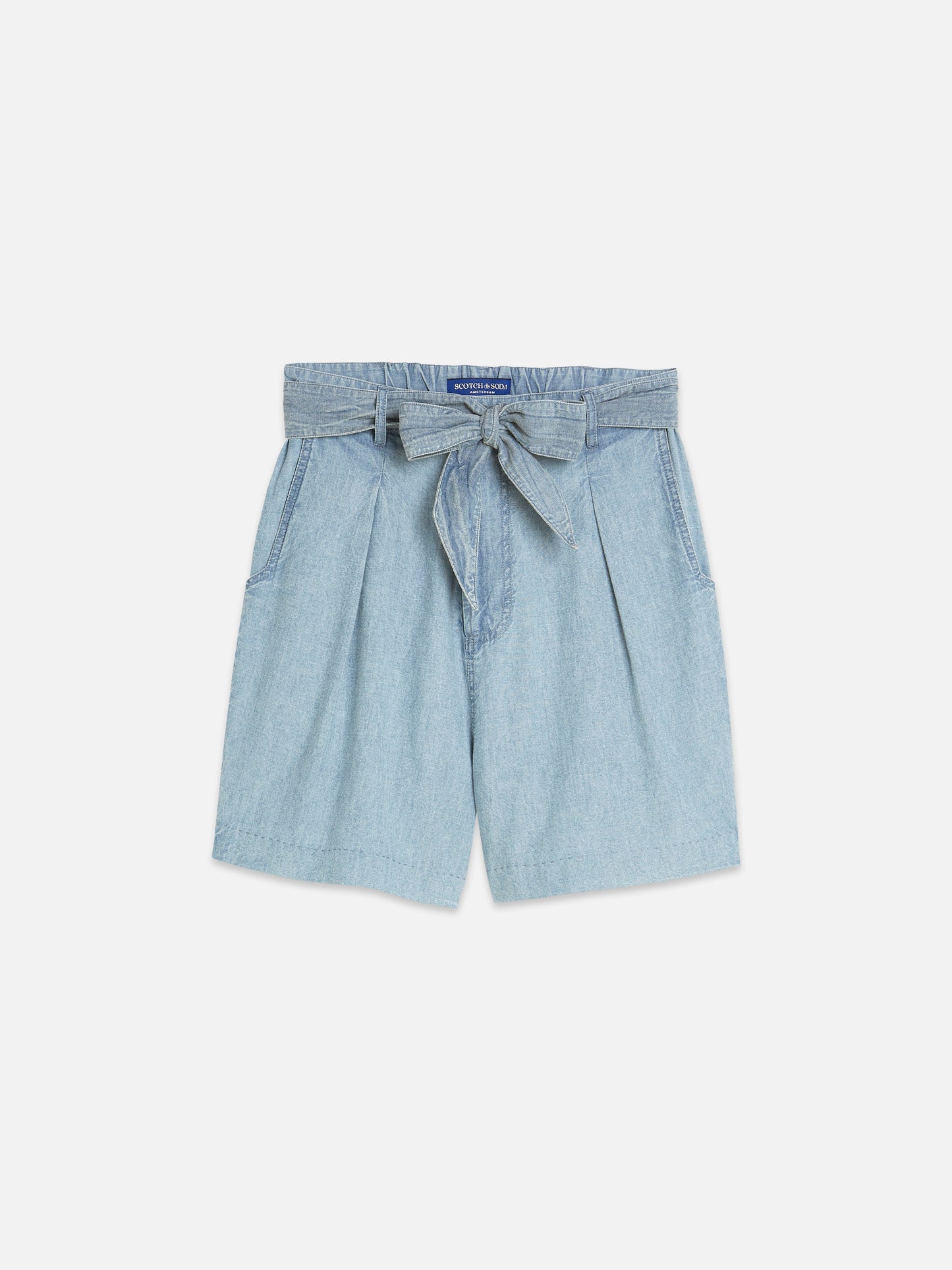Gray מכנסי שורטס דנים קלילים לנשים Lightweight Indigo SCOTCH & SODA