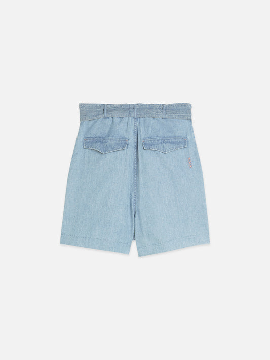 Gray מכנסי שורטס דנים קלילים לנשים Lightweight Indigo SCOTCH & SODA
