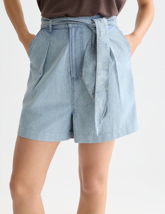Lavender מכנסי שורטס דנים קלילים לנשים Lightweight Indigo SCOTCH & SODA