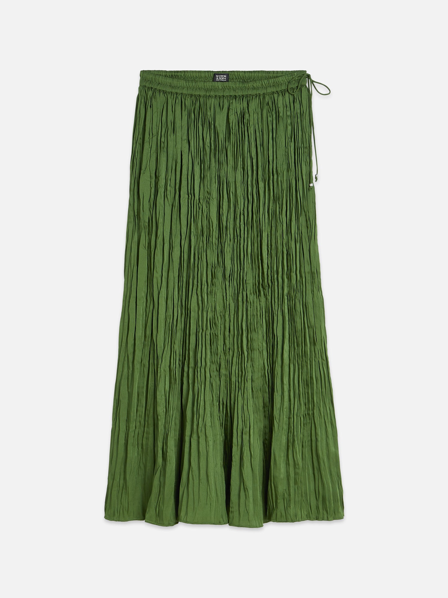 Dark Olive Green חצאית מקסי לנשים Essential SCOTCH & SODA