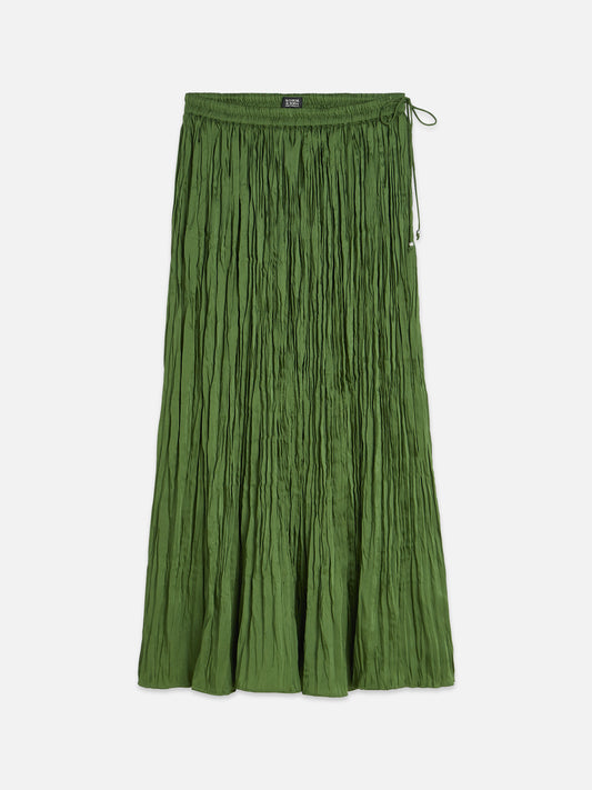 Dark Olive Green חצאית מקסי לנשים Essential SCOTCH & SODA