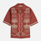 White Smoke חולצה רקומה בגזרה צמודה לנשים Embroidered SCOTCH & SODA