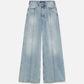 Dark Gray ג׳ינס  בגזרה רחבה לנשים The Wave - Wide Fit SCOTCH & SODA
