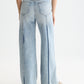 White Smoke ג׳ינס  בגזרה רחבה לנשים The Wave - Wide Fit SCOTCH & SODA