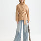 White Smoke ג׳ינס  בגזרה רחבה לנשים The Wave - Wide Fit SCOTCH & SODA