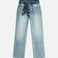 White Smoke ג'ינס ארוך לנשים The Sky – Straight Leg SCOTCH & SODA