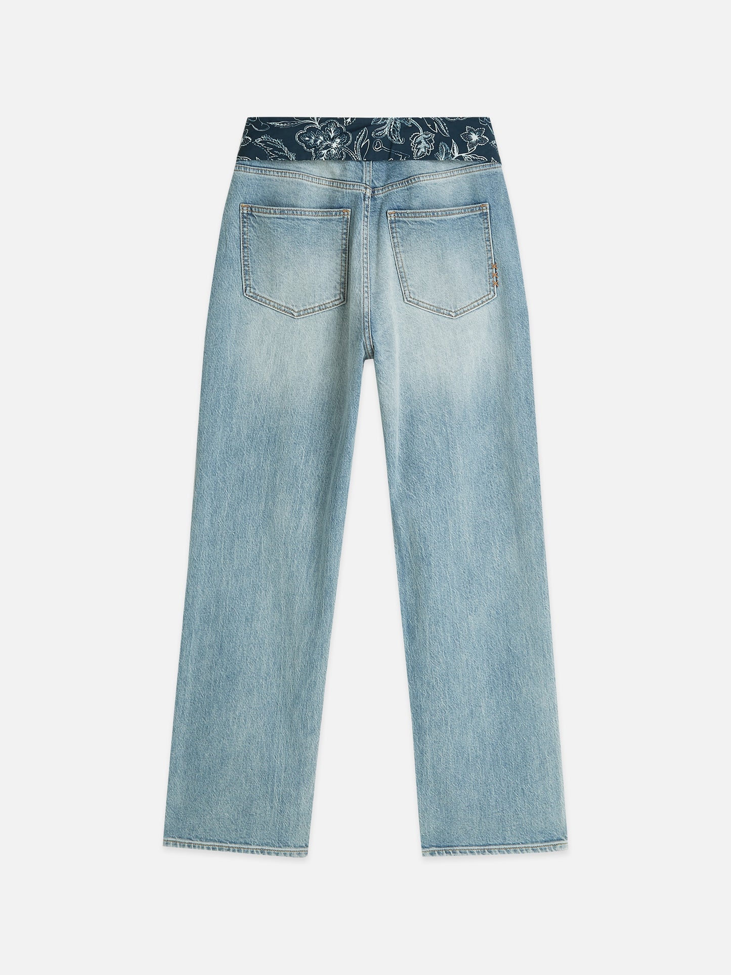 Dark Sea Green ג'ינס ארוך לנשים The Sky – Straight Leg SCOTCH & SODA
