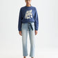 White Smoke ג'ינס ארוך לנשים The Sky – Straight Leg SCOTCH & SODA