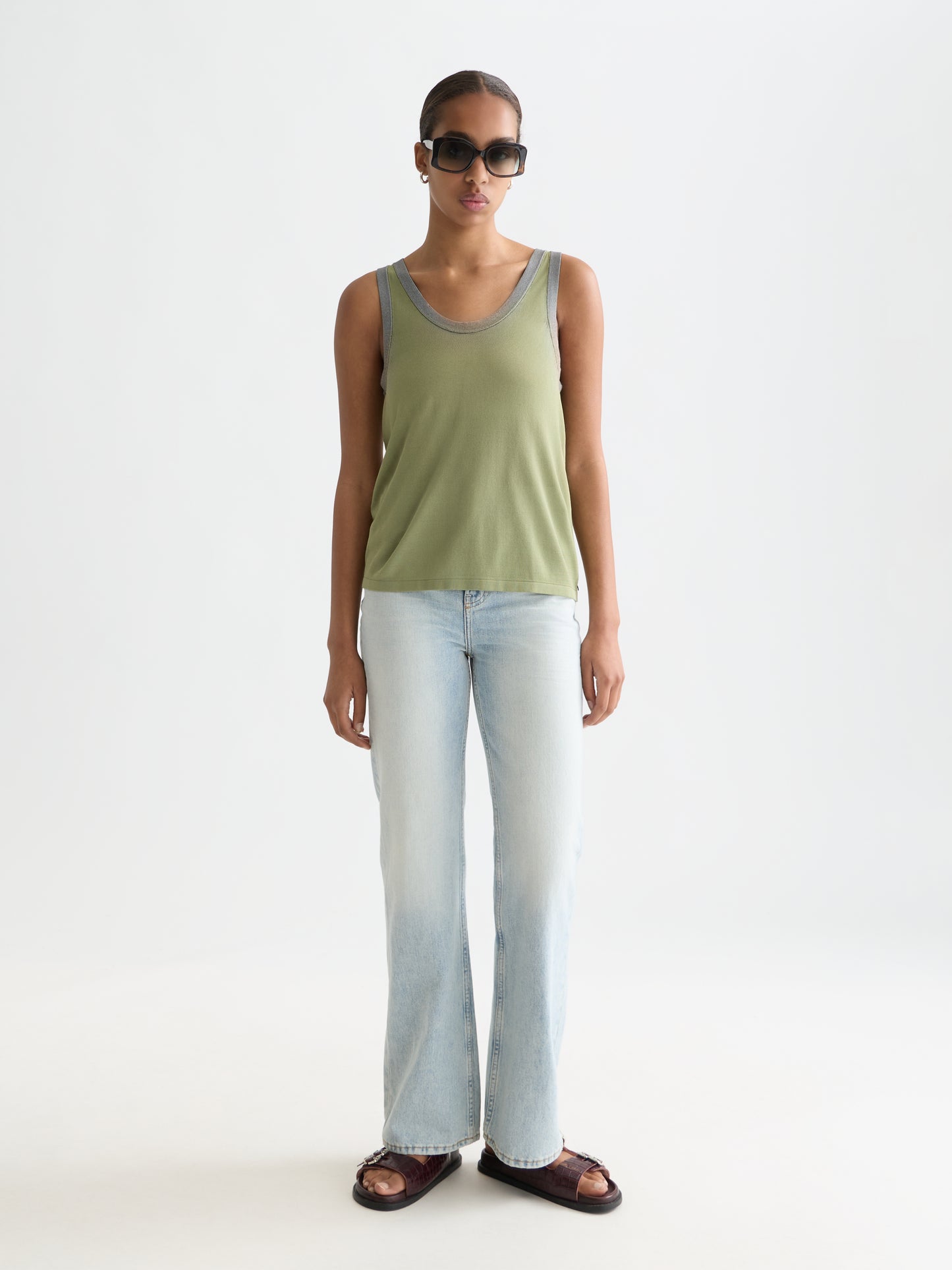 White Smoke THE GLOW BOOT CUT JEANS ג'ינס ארוך SCOTCH & SODA