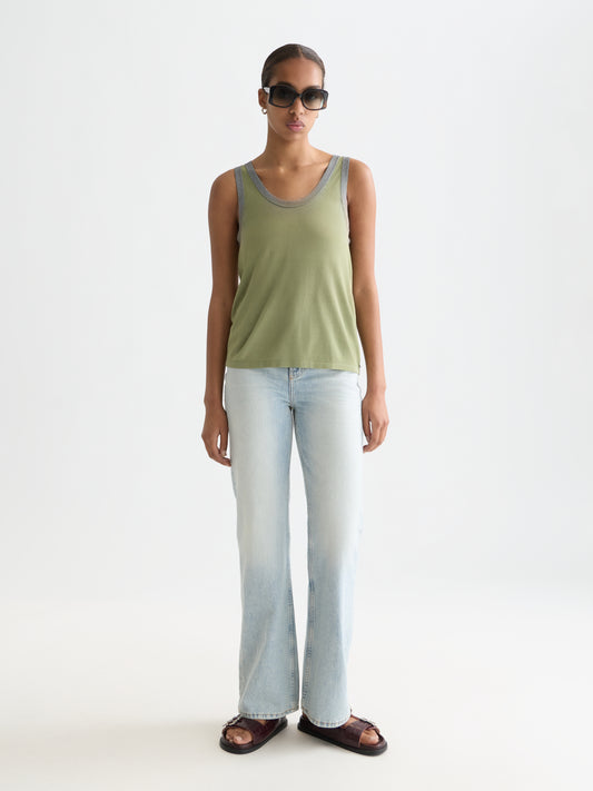 White Smoke THE GLOW BOOT CUT JEANS ג'ינס ארוך SCOTCH & SODA