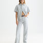 White Smoke ג'ינס ארוך לנשים The Ripple - Straight Fit SCOTCH & SODA