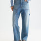 Alice Blue ג׳ינס ארוך לנשים Raine - Wide Fit SCOTCH & SODA