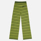 White Smoke מכנסיים ארוכים לנשים Textured Stripe Knitted Trousers SCOTCH & SODA