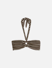 White Smoke טופ ביקיני לנשים Bandeau SCOTCH & SODA