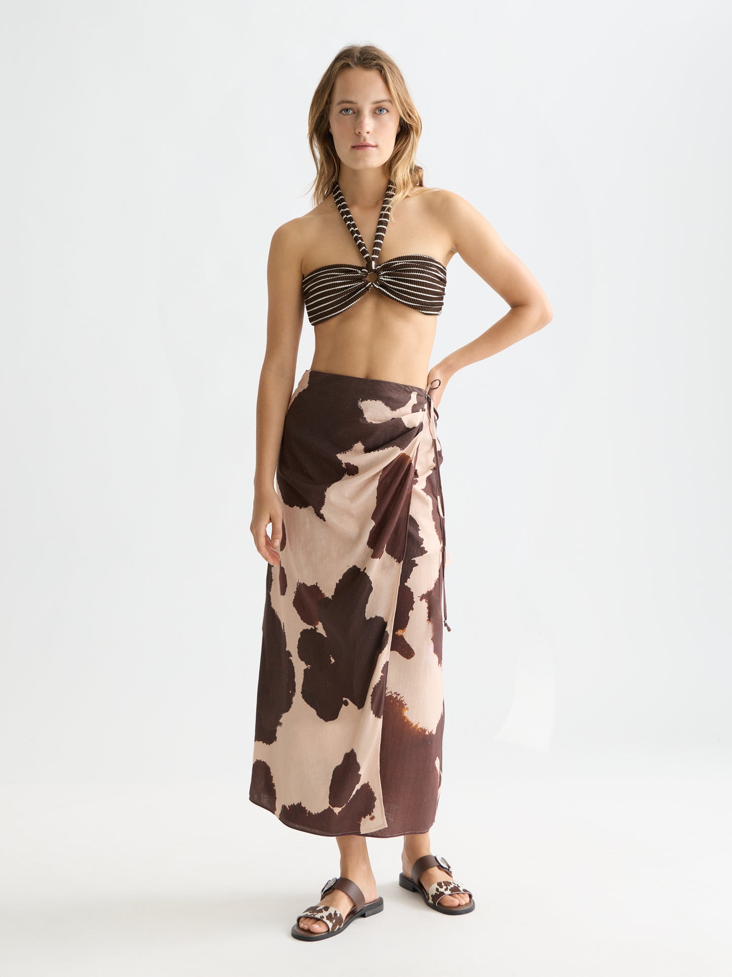 White Smoke בגד ים חלק עליון לנשים Essential SCOTCH & SODA