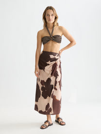 White Smoke טופ ביקיני לנשים Bandeau SCOTCH & SODA