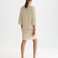 Misty Rose שמלת מידי לנשים Pointelle Knit Tunic SCOTCH & SODA