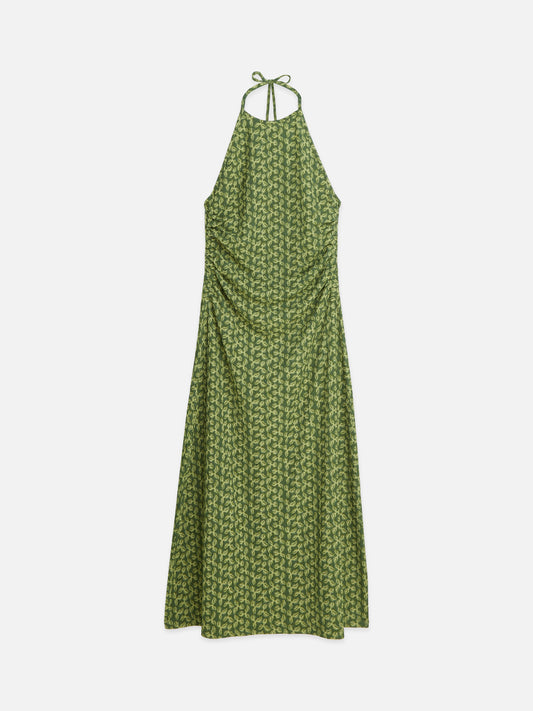 Dark Olive Green שמלת מידי לנשים Essential SCOTCH & SODA