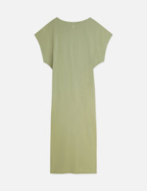 Dark Sea Green שמלת מידי לנשים Relaxed Knot SCOTCH & SODA