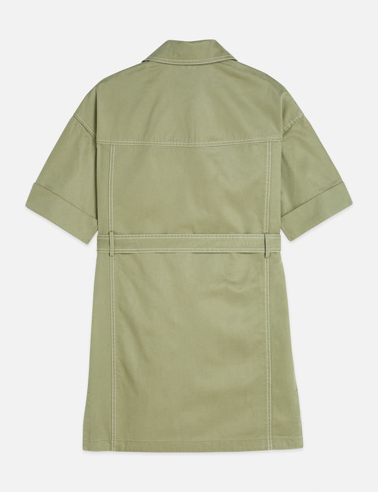 Dark Sea Green שמלת מיני לנשים Essential SCOTCH & SODA