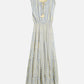 Gray שמלת מקסי מודפסת לנשים Tiered SCOTCH & SODA