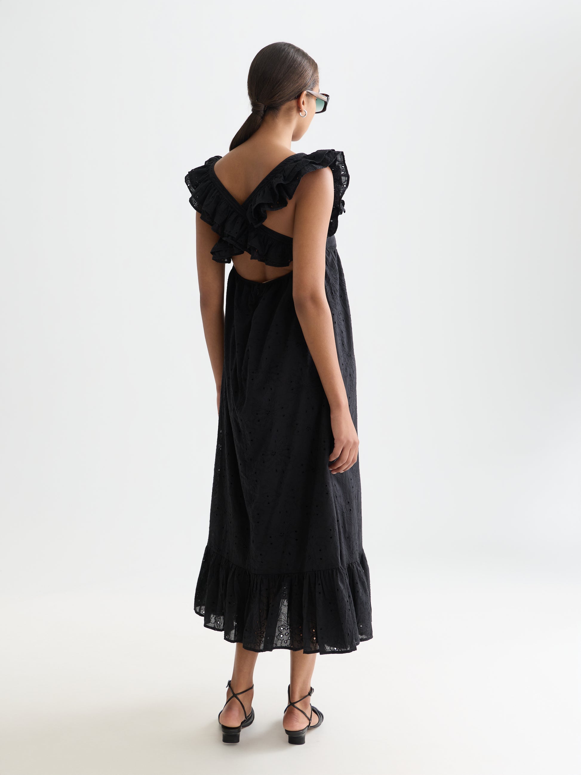 Black שמלת מקסי לנשים Essential SCOTCH & SODA