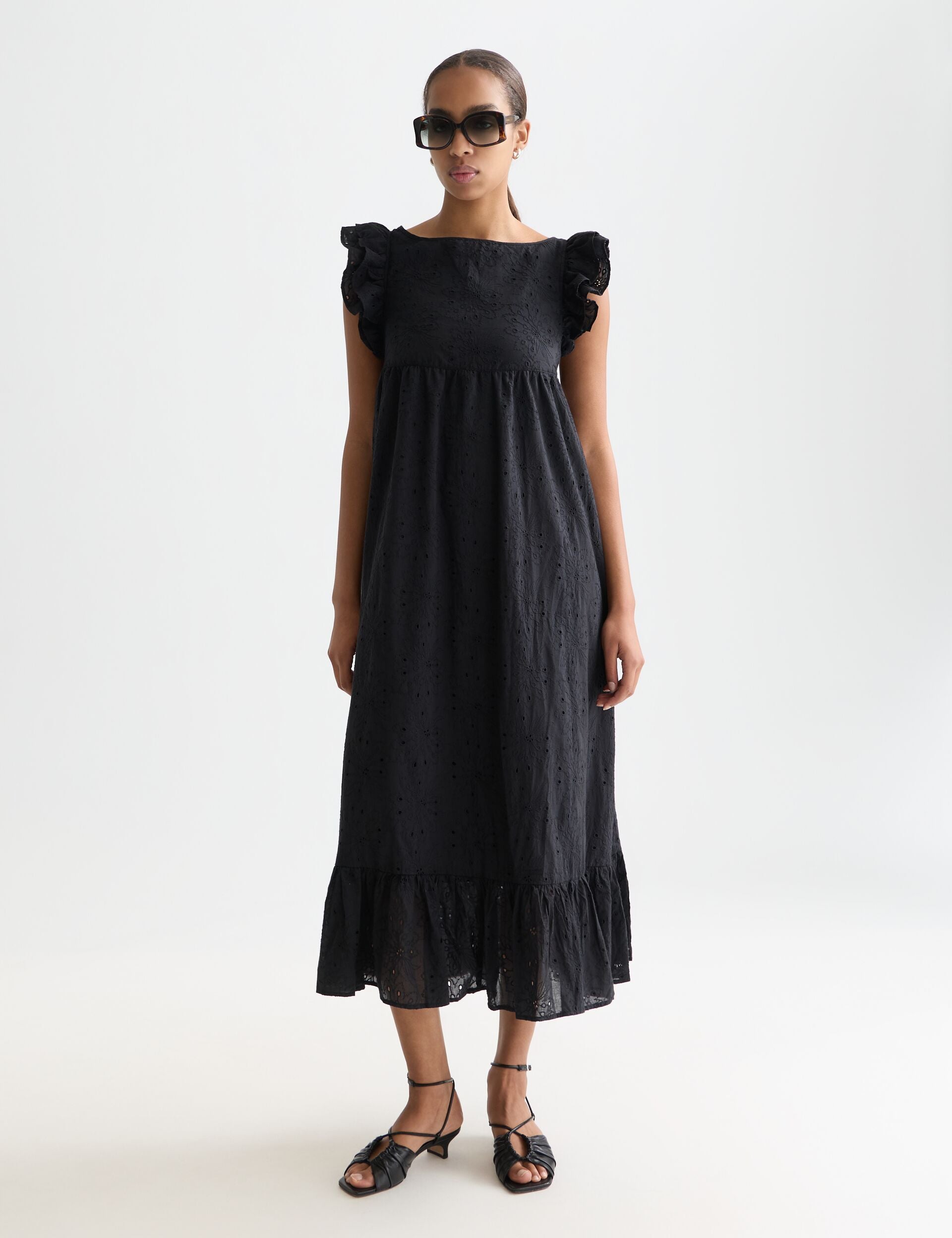 Black שמלת מקסי לנשים Essential SCOTCH & SODA