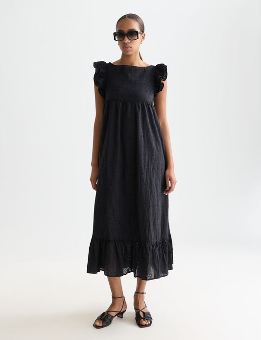 Black שמלת מקסי לנשים Essential SCOTCH & SODA