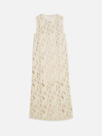 Light Gray שמלת מידי רקומה לנשים Flame Embroidery SCOTCH & SODA