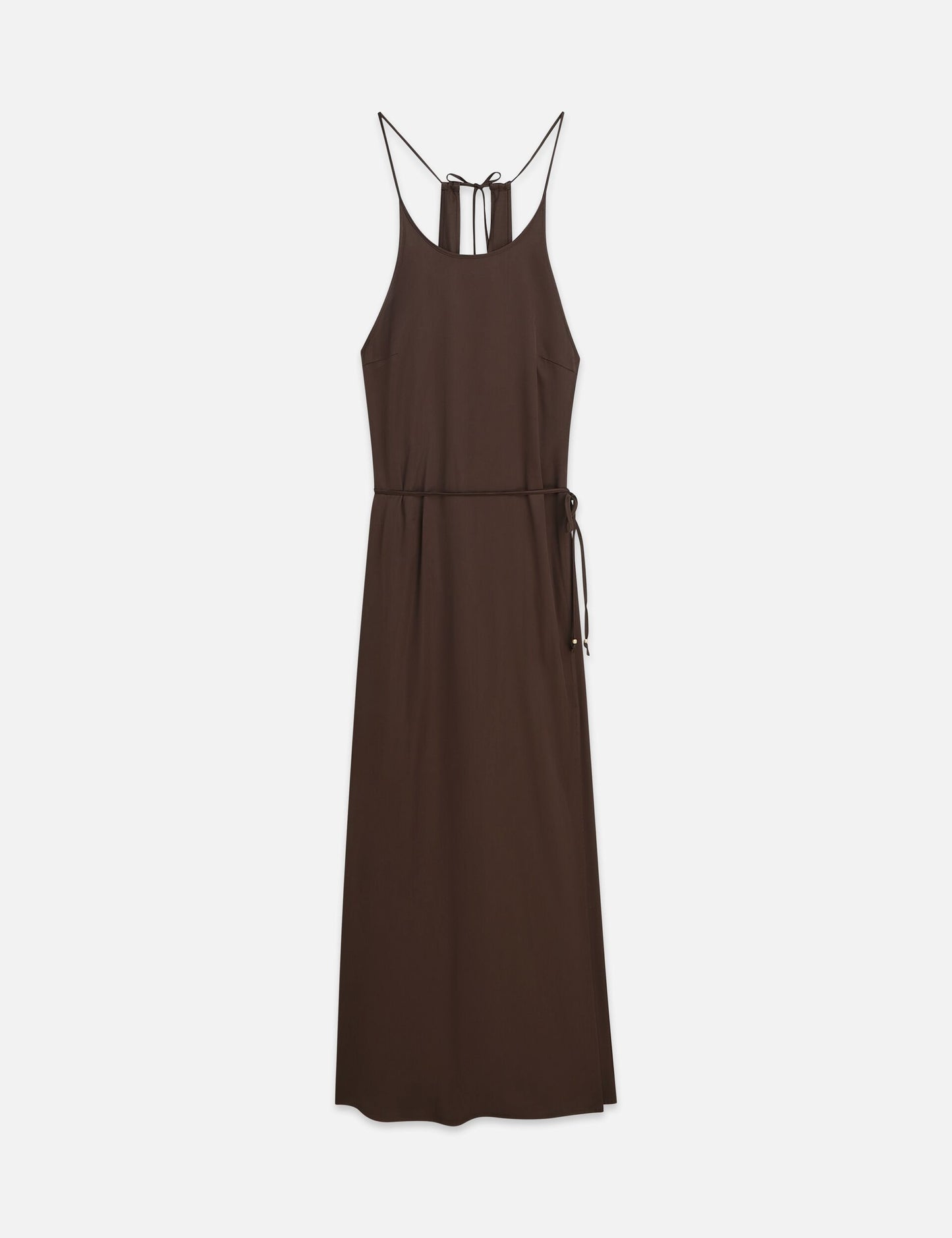 Dark Slate Gray שמלת מקסי מעטפת לנשים Viscose Cami SCOTCH & SODA