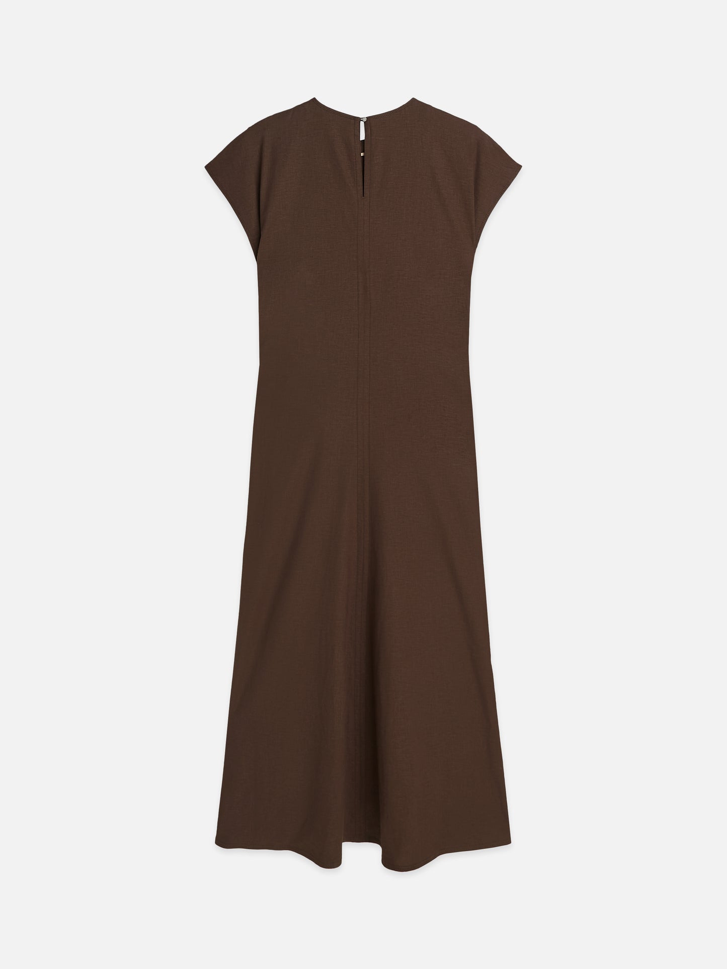 Dark Slate Gray שמלת מקסי פשתן לנשים Relaxed Tie Dress SCOTCH & SODA