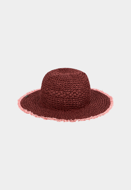 Lavender כובע באקט קש לנשים Paper Straw SCOTCH & SODA