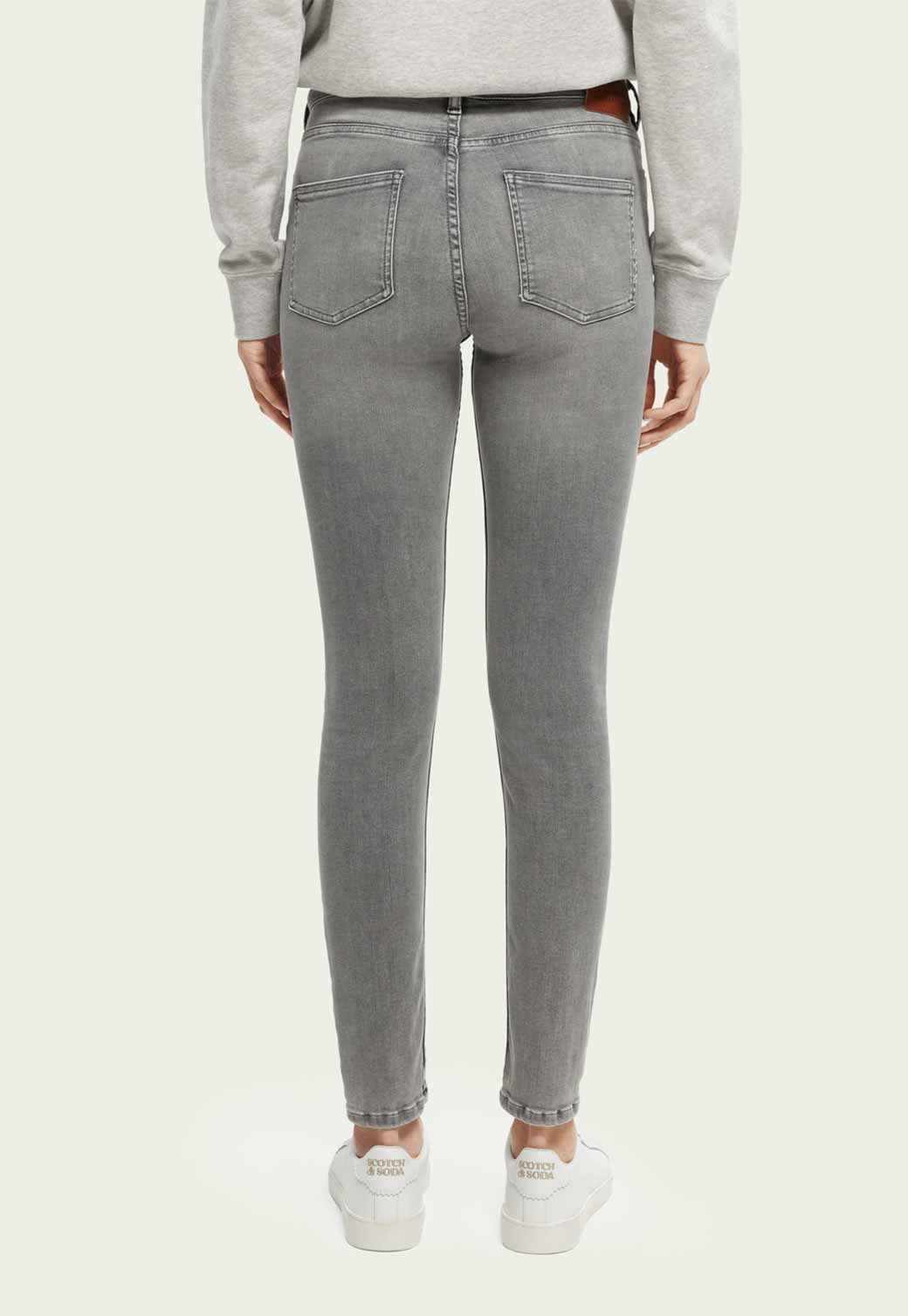 Beige ג'ינס סקיני ארוך לנשים The Haut SCOTCH & SODA