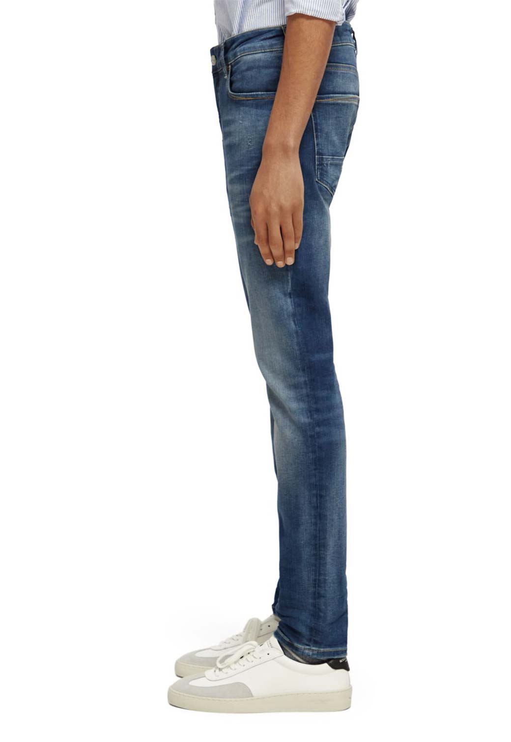 Dark Slate Gray ג'ינס ארוך לגברים Skim SCOTCH & SODA