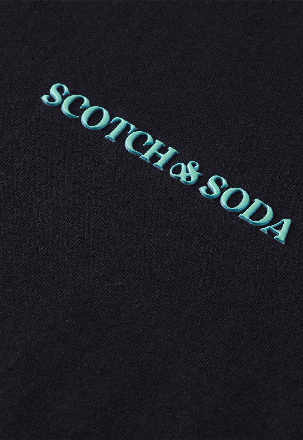 Black טי-שירט ארוכה יוניסקס SCOTCH & SODA