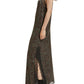 Dark Slate Gray שמלת מקסי מנומרת לנשים SCOTCH & SODA