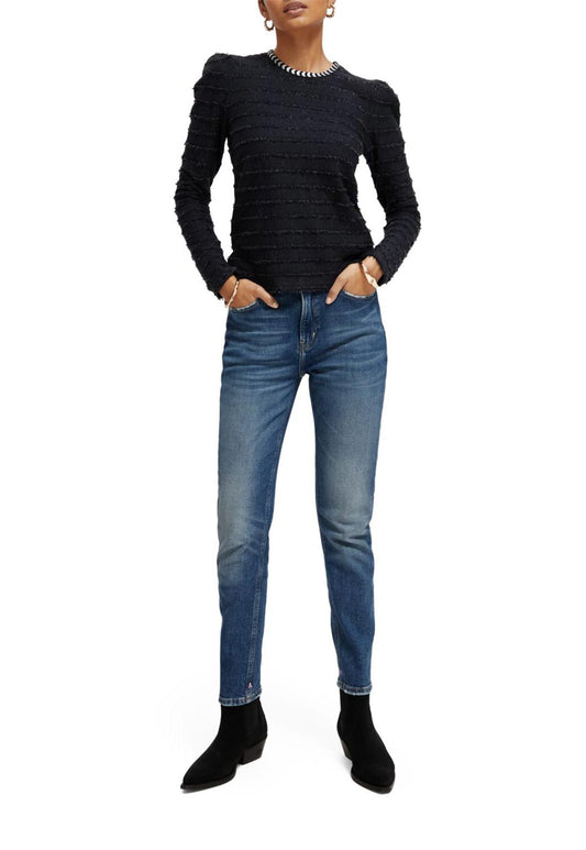 Dark Slate Gray ג'ינס ארוך לנשים High Five SCOTCH & SODA