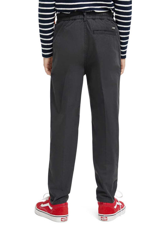 Dark Slate Gray מכנסי צ'ינו ארוכים לילדים SCOTCH & SODA